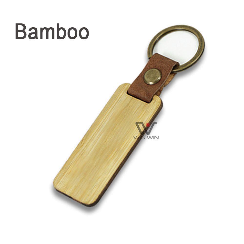 Wholesale Cherry Walnut Wooden Keychains